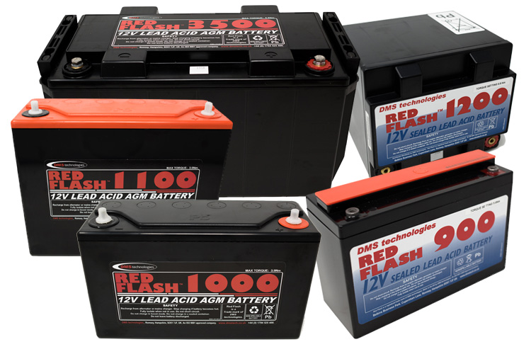 Red Flash 750 Battery
